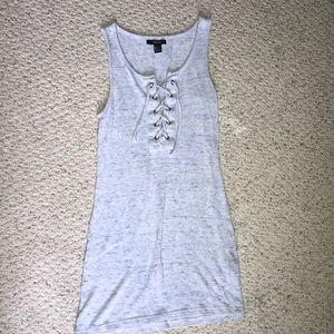 Comfortable lace front dress